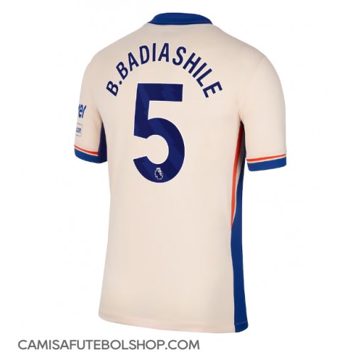 Camisa de time de futebol Chelsea Benoit Badiashile #5 Replicas 2º Equipamento 2024-25 Manga Curta